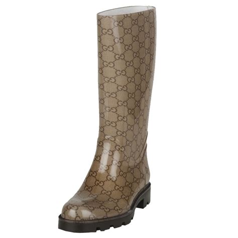 gucci rain boots on sale|thigh high gucci boots.